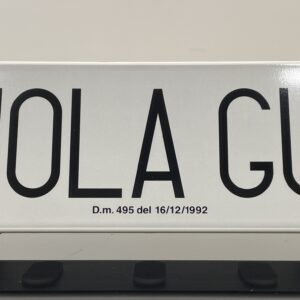 TARGA DA TETTO 60 X 15